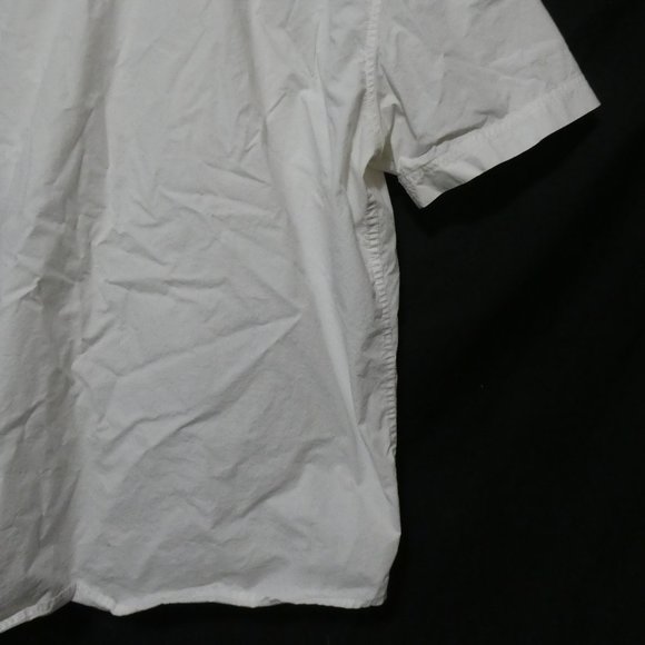 CALVIN KLEIN JEANS | xl extra large | White Short Sleeve Casual Shirt | GUC - Picture 14 of 15